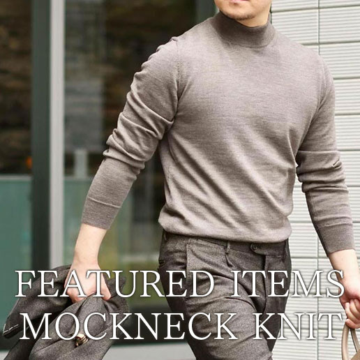 FEATURED ITEMS MOCKNECK KNIT