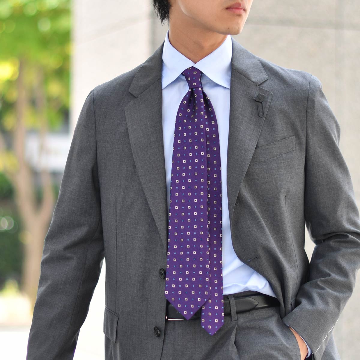 真面目スーツスタイル夏仕様！LARDINI【ラルディーニ】