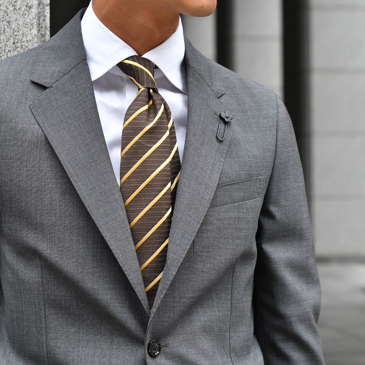 好相性のグレーブラウン！LARDINI【ラルディーニ】