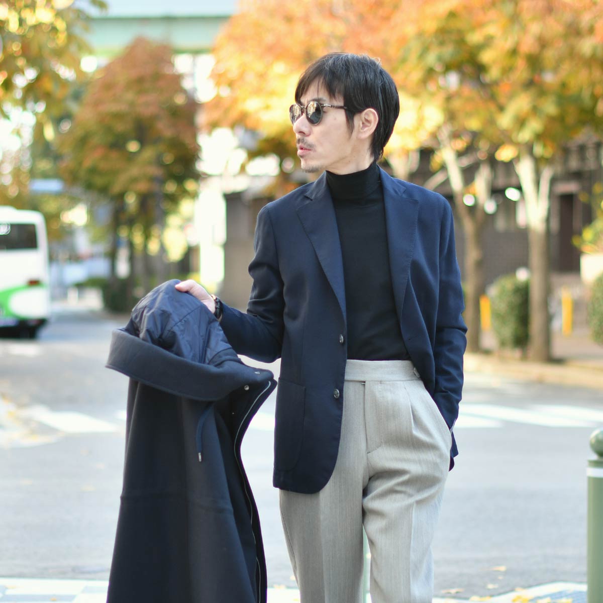 ヌケ感上手なビジカジスタイル!HERNO【ヘルノ】