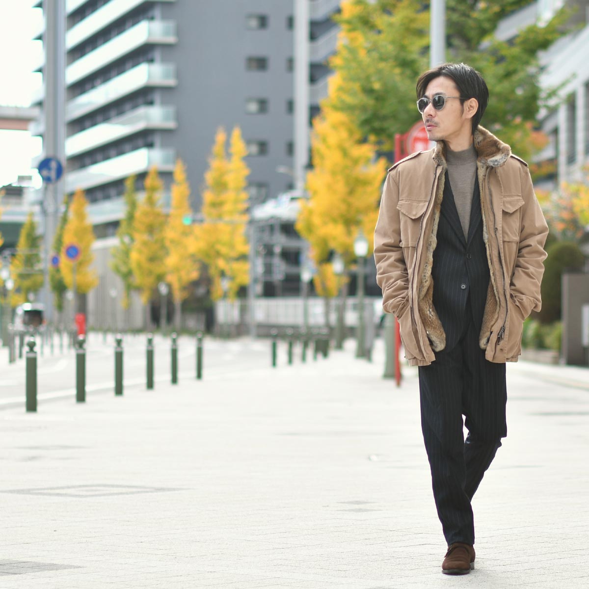 背広纏う冬 Drumohr【ドルモア】