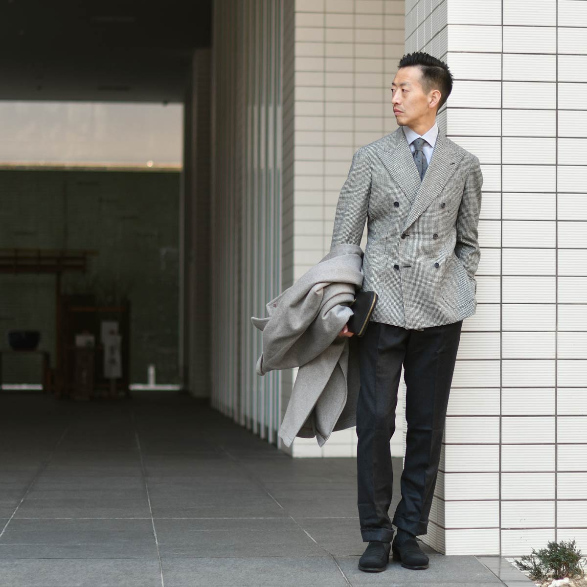 紳士的素材使いと色使いTAGLIATORE【タリアトーレ】