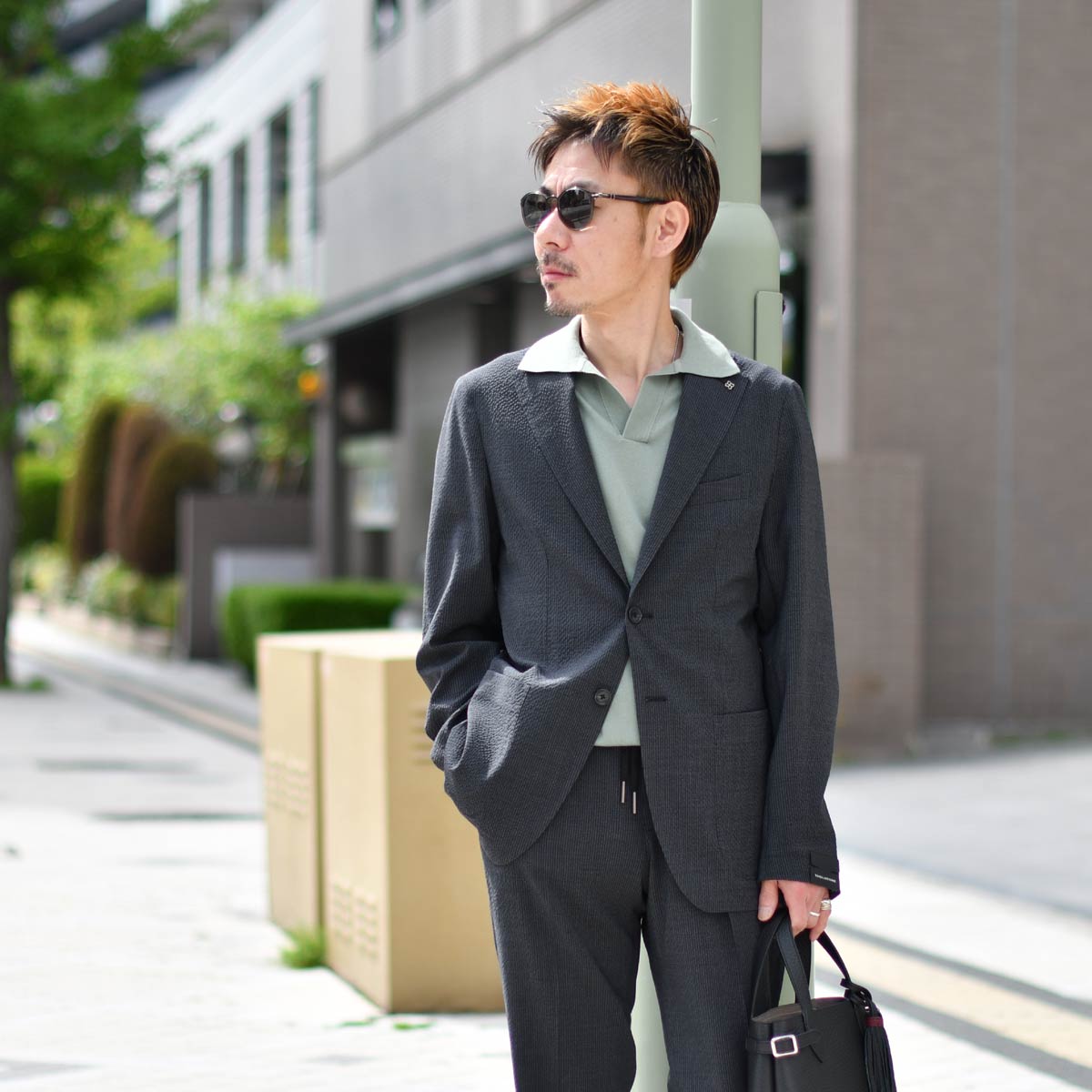 現代のリラックスセットアップ！TAGLIATORE【タリアトーレ】